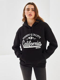 Bask?l? Kad?n Hoodie