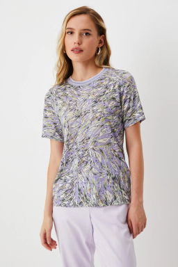 Джемпер с коротким рукавом "Радужное сияние"