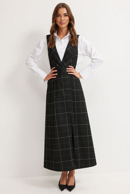 Сарафан LYUSHe 4158 клетка