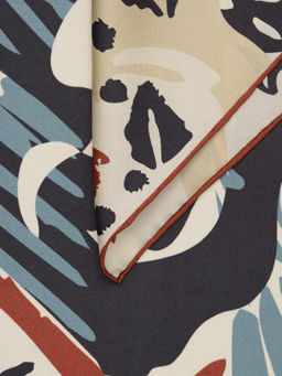 Платок жен. шелк 90х90 E04-8454-27 - Eleganzza фото 2