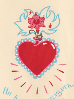 ACOOLA / Футболка детская для девочек Selena крем  фото 4