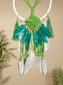 Ловец снов «Зелёное дерево», 22×60 см