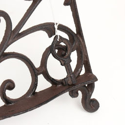 Фигура - подставка для книги, бумаг «Ажурная ковка», 4.5×27×29.5 см