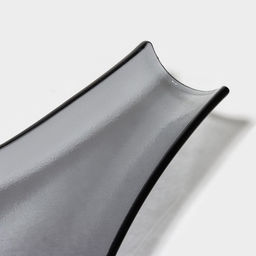 Блюдо сервировочное Magistro «Авис», 32.5×9.5×4 см, стекло, серое