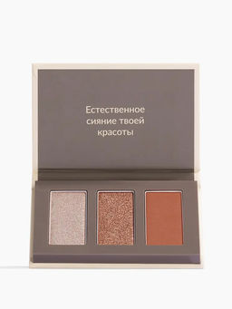 Трио палетка теней для век Pure Makeup