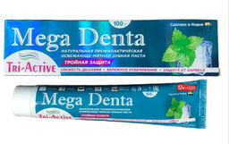 MEGA DENTA зубн.паста 100гр тройная защита Tri-Activ