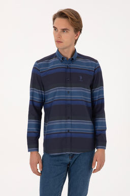 Erkek Lacivert Uzun Kollu G_mlek - U.s. polo assn фото 3