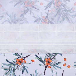 Комплект штор для кухни с подхватами Berry garden 145х180см-2 шт., 100% п/э - Этель фото 5