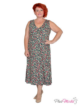 Платье Модель №1737 размеры 44-84 - Plusmoda фото 2