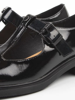 06-M47-16 BLACK Туфли женские (натуральная кожа)