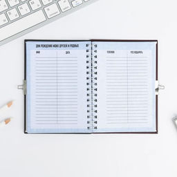 Анкета в твердой обложке на замочке ВСЕ ОБО МНЕ, А6 40 л - Artfox фото 22