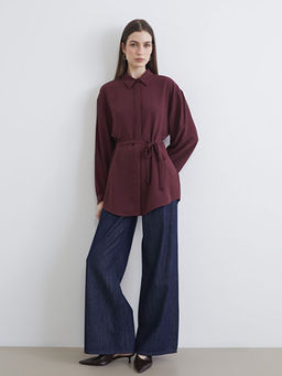 Beli Ku?akl? Oversize Kad?n G?mlek Tunik