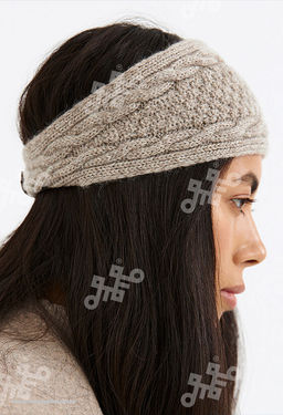 Повязка из 100% монгольской шерсти (арт. 05200)