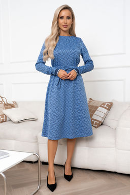 Платье Open Style 6350 синий