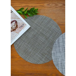 Цена за 12 шт. Салфетка сервировочная на стол Доляна «Ди», d=38 см, бежевая