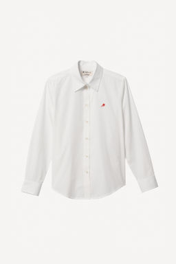 CAMISA POPEL?N BORDADO WILLY CHAVARRIA X ZARA / Blanco  фото 4