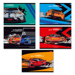 Светоч 12АЛСК4_1_3_9 Альбом для рисования 100 г/м2 A4 29 х 20.5 см на скобе 12 л. 10 шт. 000644 Весёлые картинки  фото 19