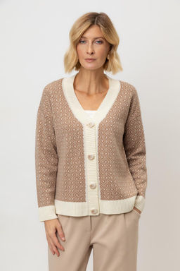 ЕВ 30188/ш/песочный кардиган жен