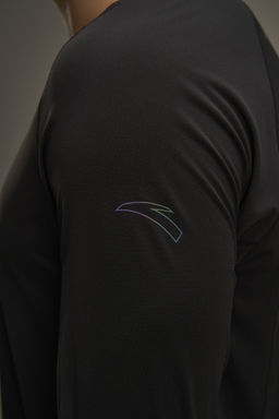 Лонгслив Черный