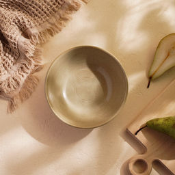 Салатник SL Home «Песчаный бриз», 1 л, фарфор, бежевый