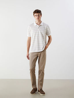 Polo Yaka ?izgili Erkek Ti??rt