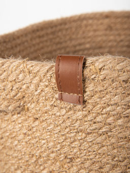 Корзина плетеная, 28х32см, цвет бежевый