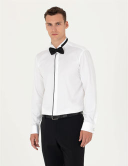 Beyaz Slim Fit Smokin G_mlek - Pierre cardin фото 3