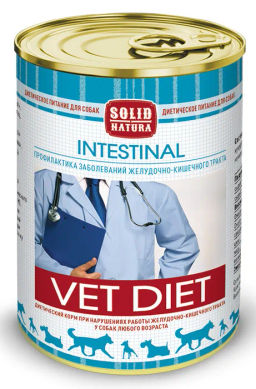 Solid Natura VET Intestinal диета д/соб. 0,34 кг. ж/б ЦБ-00042685