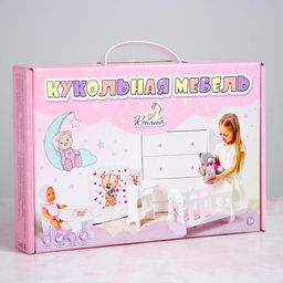 Мебель деревянная «Кокетка. Мишутки», стулья, стол