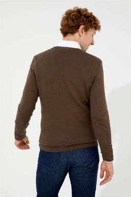Мужской кокосовой v -neck Основной вязаной неожиданный сюрприз скидка в корзине - U.s. polo assn фото 5
