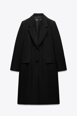 PINSTRIPE FROCK COAT ZW COLLECTION - Zara фото 5