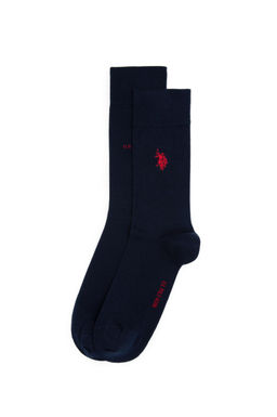 Erkek Lacivert _orap Sepette S_rpriz _ndirim