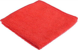 Салфетка из микрофибры 40*40см 250гр/м2 Красная