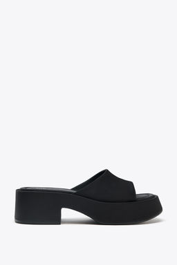 CHUNKY SATIN SANDALS - Zara фото 13
