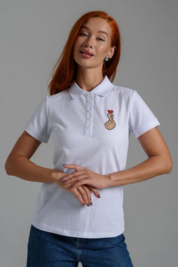 8524 футболка поло женская - Натали фото 12