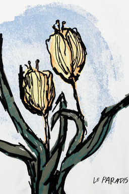 FLORAL PRINT SWEATSHIRT - Zara фото 9