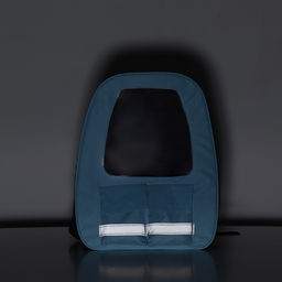 Рюкзак для переноски животных с окном для обзора, голубой - Пижон фото 16