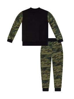 Костюм для малышей хакичерный вертолет