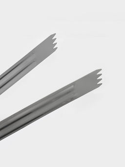 Ведро для льда «Риф», 900 мл, 15.5×14×13.5 см, с щипцами, стекло, прозрачное