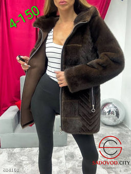 Дубленка женская зимняя - Bruno фото 4