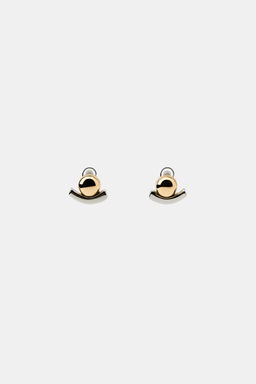 MISMATCHED EARRINGS WITH BALL AND STICK DETAIL - Zara фото 2