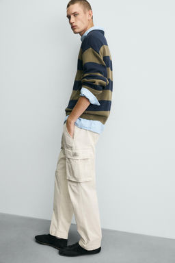 PANTAL?N CARGO RELAXED FIT / Piedra - Zara фото 5