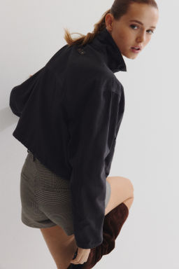 Cazadora de lona con cuello de pana - H&m фото 3
