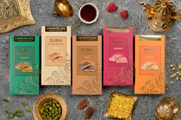 Шоколад белый с начинкой Dubai Raspberry с начинкой малина, 180 гр - Chokodelika фото 5