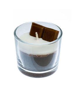 Свеча ароматическая в стакане"Шоколадное суфле" 60 гр