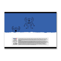 Светоч 16АЛСК4_1_3_9 Альбом для рисования 100 г/м2 A4 29 х 20.5 см 16 л. на скобе 10 шт. 000650 Буки и барабашки