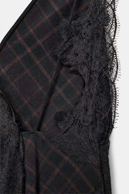 ZW COLLECTION LIMITED EDITION CONTRAST LACE DRESS