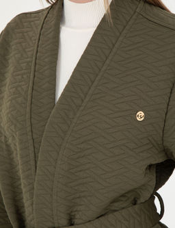 Kahverengi Comfort Fit Sweatshirt