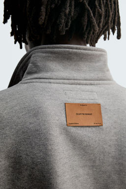 BOXY FIT POLO SWEATSHIRT - Zara фото 5