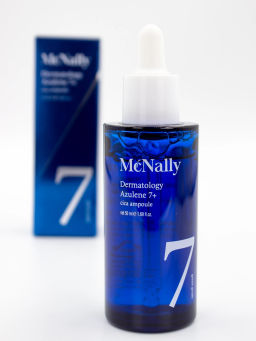 MCNALLY - СЫВОРОТКА ДЛЯ ЛИЦА С АЗУЛЕНОМ И ЭКСТРАКТОМ ЦЕНТЕЛЛЫ DERMATOLOGY AZULENE 7+ CICA AMPOULE, 50 МЛ  фото 6